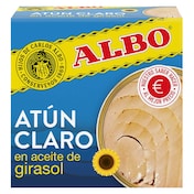 Atún claro en aceite de girasol Albo 67 g