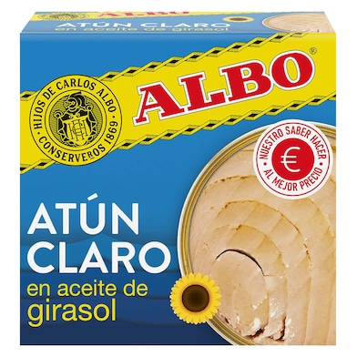 Atún claro en aceite de girasol Albo 67 g-0 Atún claro en aceite de girasol Albo 67 g-0