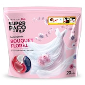 Detergente en cápsulas floral Dia Super Paco 20 unidades
