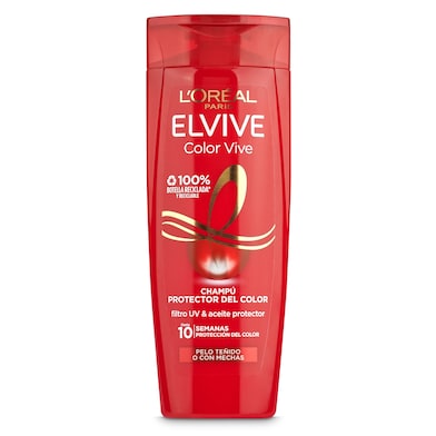 Champú protector del color cabello Elvive 300 ml-0