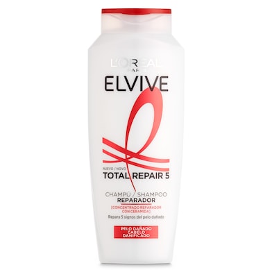 Champú reparador total repair 5 Elvive 300 ml-0 Champú reparador total repair 5 Elvive 300 ml-0