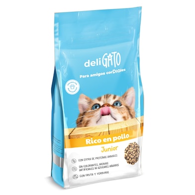 Alimento para gatos junior con pollo Dia Deligato 1.5 Kg-0 Alimento para gatos junior con pollo Dia Deligato 1.5 Kg-0
