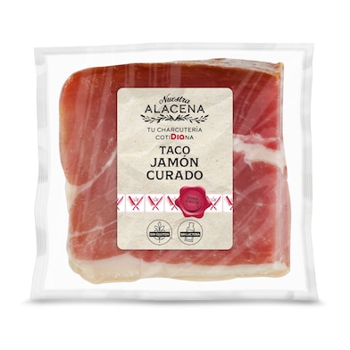 Taco de jamón curado Dia Nuestra Alacena 200 g-0