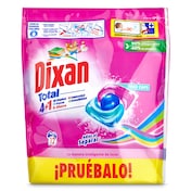 Detergente máquina cápsulas adiós al separar Dixan bolsa 12 lavados