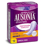Compresas incontinencia extra Ausonia 12 unidades