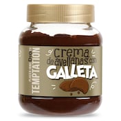 Crema de avellanas y cacao con galleta Dia Temptation 350 g