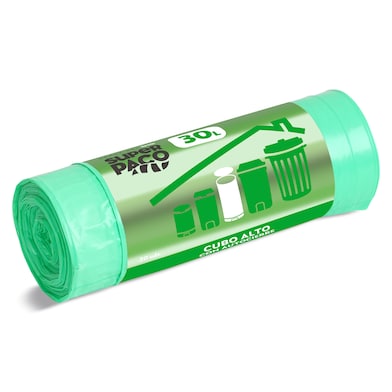 Bolsa de basura 30 L cubo alto con autocierre Dia Super Paco 20 unidades-0
