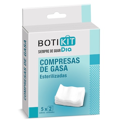 Gasas estériles Dia Botikit 10 unidades-0