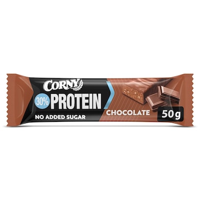 Barrita de chocolate con 30% de proteínas Corny 50 g-0