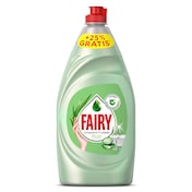 Lavavajillas mano concentrado aloe vera y pepino Fairy botella 820 ml