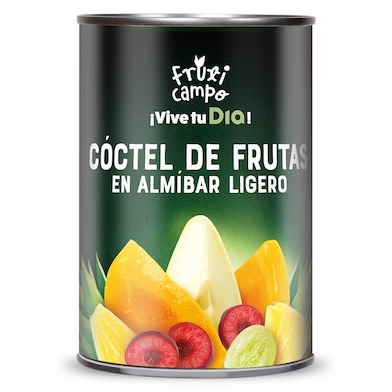 Frutas variadas en almíbar Dia Fruticampo 240 g-0
