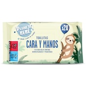 Toallitas para cara y manos Dia Planeta Bebé 20 unidades