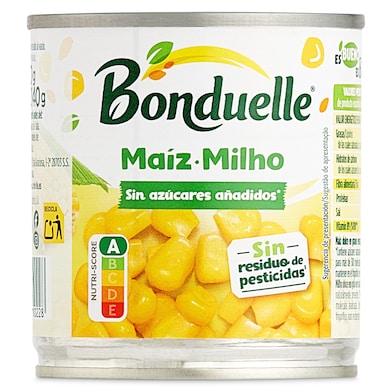 Maíz dulce sin azúcar añadido Bonduelle 150 g-0