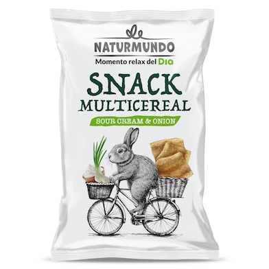 Snack multicereal sour cream & onion Dia Naturmundo 95 g-0 Snack multicereal sour cream & onion Dia Naturmundo 95 g-0