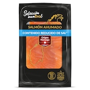 Salmón ahumado reducido en sal Dia Selección Mundial 100 g
