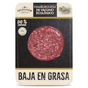Burger de vacuno ecólogico baja en grasa Selección de Dia 150 g
