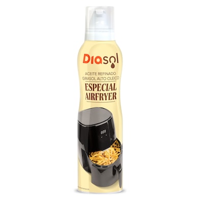 Aceite de girasol en spray para air fryer Diasol 200 ml-0