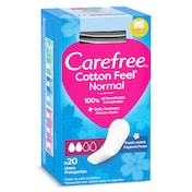 Protegeslip cotton feel plegable Carefree 20 unidades