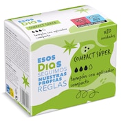 Tampón compact super Esos Dias 20 unidades