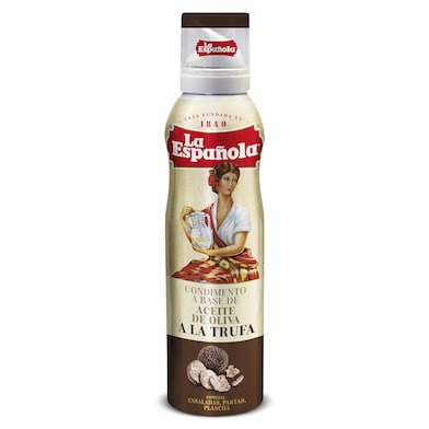 Aceite de oliva trufa en spray La Española 200 ml-0 Aceite de oliva trufa en spray La Española 200 ml-0