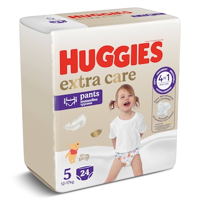 Pañales pants 12-17 kg talla 5 Huggies Extra Care 24 unidades-0 Pañales pants 12-17 kg talla 5 Huggies Extra Care 24 unidades-0