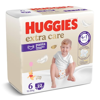 Pañales pants 15-25 kg talla 6 Huggies Extra Care 22 unidades-0 Pañales pants 15-25 kg talla 6 Huggies Extra Care 22 unidades-0