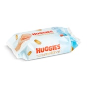 Toallitas húmedas para bebé 99% agua pura Huggies Extra Care 56 unidades