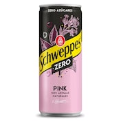 Tónica zero pink Schweppes 330 ml