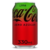 Coca-Cola zero azúcar lima 330 ml