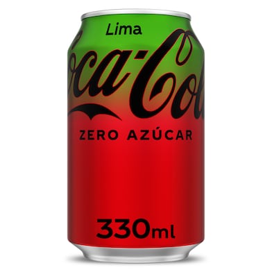 Coca-Cola zero azúcar lima 330 ml-0