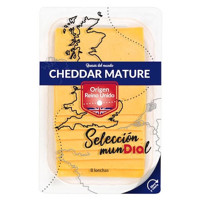 Queso cheddar Dia Selección Mundial 160 g-0 Queso cheddar Dia Selección Mundial 160 g-0