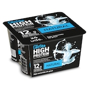 Postre lácteo natural alto en proteína Dia Láctea 4 x 120 g