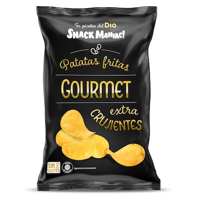 Patatas fritas gourmet extra crujientes Dia Snack Maniac 40 g-0