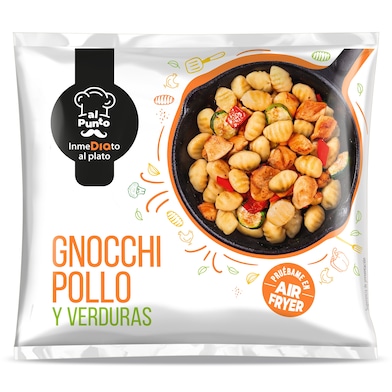 Gnocchis con pollo y verduras Dia Al Punto 450 g-0 Gnocchis con pollo y verduras Dia Al Punto 450 g-0