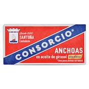 Anchoas en aceite de girasol alto oleico Consorcio 23 g