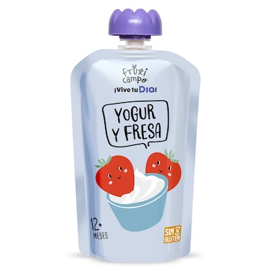 Alimento infantil lácteo con puré de fresa Dia Fruticampo 100 g-0 Alimento infantil lácteo con puré de fresa Dia Fruticampo 100 g-0