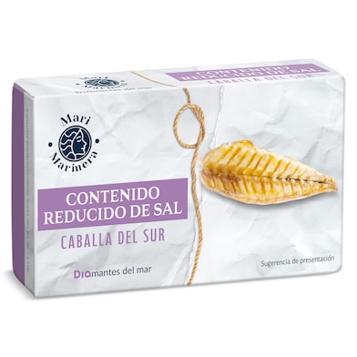 Filetes de caballa en aceite de oliva bajo en sal Dia Mari Marinera 85 g-0 Filetes de caballa en aceite de oliva bajo en sal Dia Mari Marinera 85 g-0