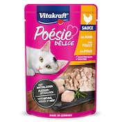 Alimento para gatos con pollo en salsa Vitakraft 85 g