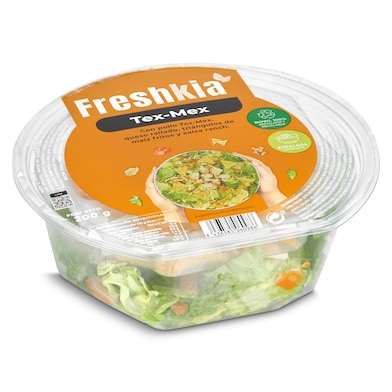 Ensalada tex-mex Freshkia 200 g-0 Ensalada tex-mex Freshkia 200 g-0