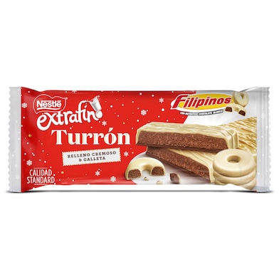 Turrón con Filipinos Nestlé Extrafino 232 g-0 Turrón con Filipinos Nestlé Extrafino 232 g-0