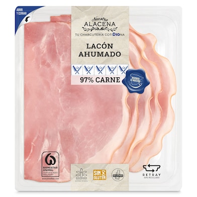 Lacón ahumado 97% Dia Nuestra Alacena 150 g-0 Lacón ahumado 97% Dia Nuestra Alacena 150 g-0