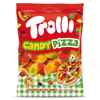 Golosinas mini pizzas Trolli 100 g-0 Golosinas mini pizzas Trolli 100 g-0