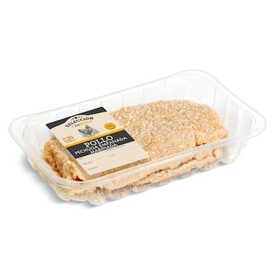 Filetes de pollo empanado y marinado Selección de Dia 550 g aprox.-0 Filetes de pollo empanado y marinado Selección de Dia 550 g aprox.-0