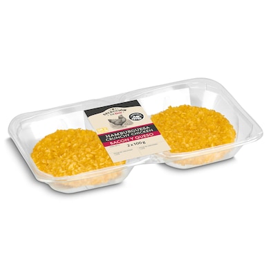 Burger crunchy de pollo con bacón y queso Selección de Dia 200 g-0 Burger crunchy de pollo con bacón y queso Selección de Dia 200 g-0