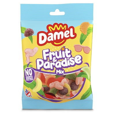 Gominolas fruit & paradise mix Damel 135 g-0 Gominolas fruit & paradise mix Damel 135 g-0
