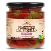 Pimientos del piquillo rojo y verde en tiras Dia Vegecampo 275 g