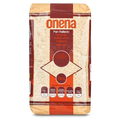 Pan rallado Onena 750 g-0 Pan rallado Onena 750 g-0