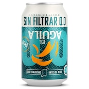 Cerveza sin filtrar 0,0 El águila 33 cl