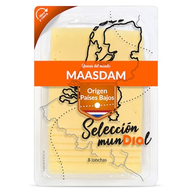 Queso maasdam Dia Selección Mundial 160 g-0