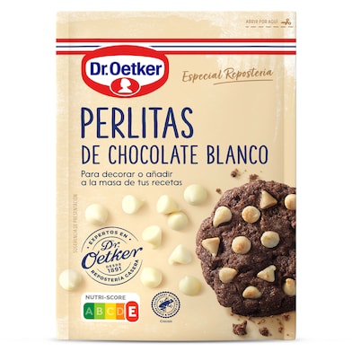 Perlitas de chocolate blanco Dr. Oetker 100 g-0